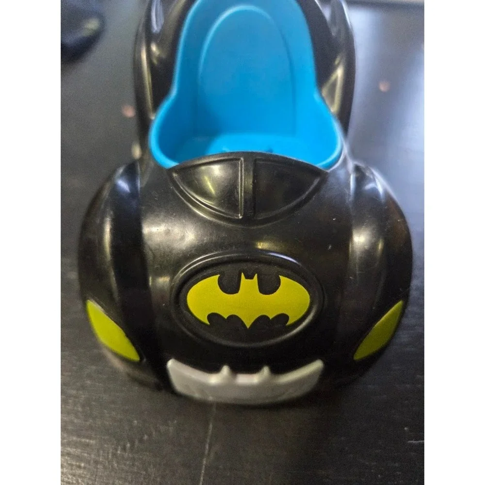 FISHER PRICE LITTLE PEOPLE DC Super Friends BAT MOBILE for BATMAN Vehicle Black